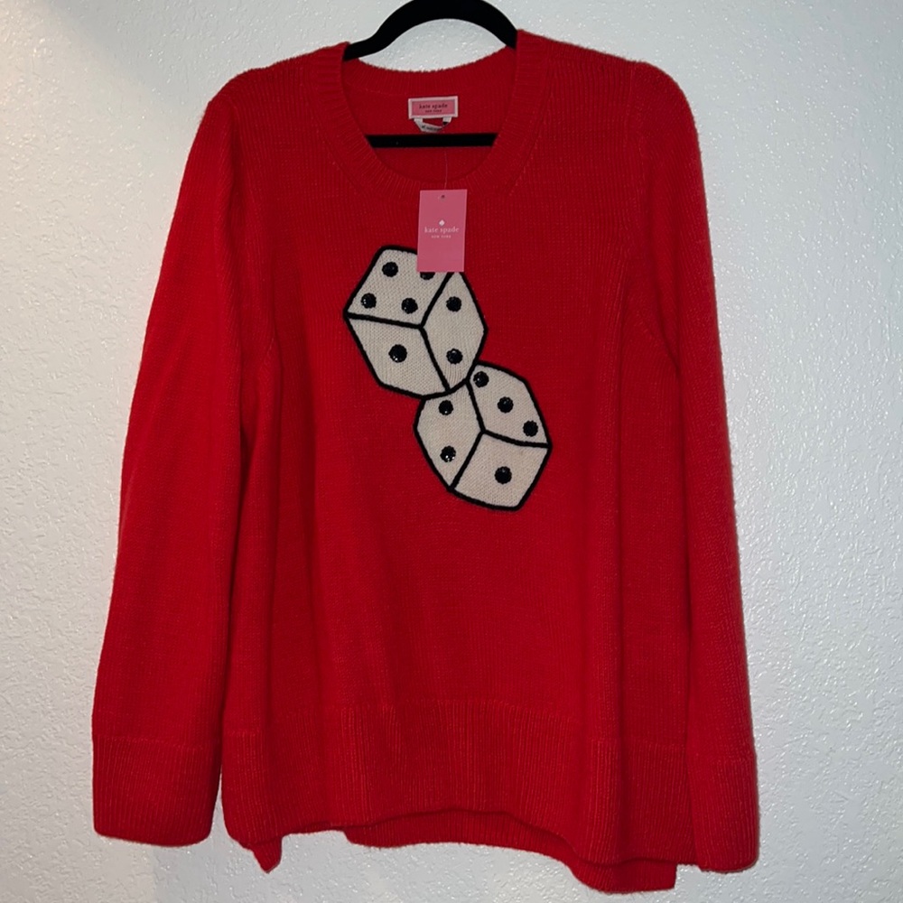 kate spade dice sweater